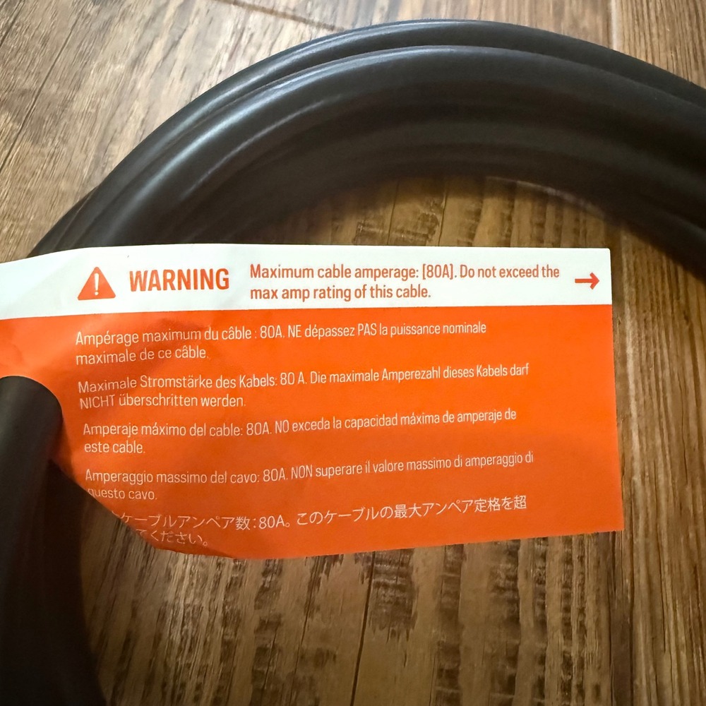 New Goal Zero Yeti Tank Extension Cable 12ft 98206 80A Power Link Accessory - Picture 5 of 7